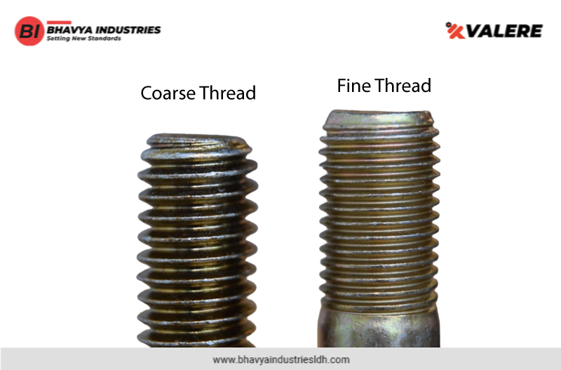 Coarse Contractor Thread & Fine Standard Thread