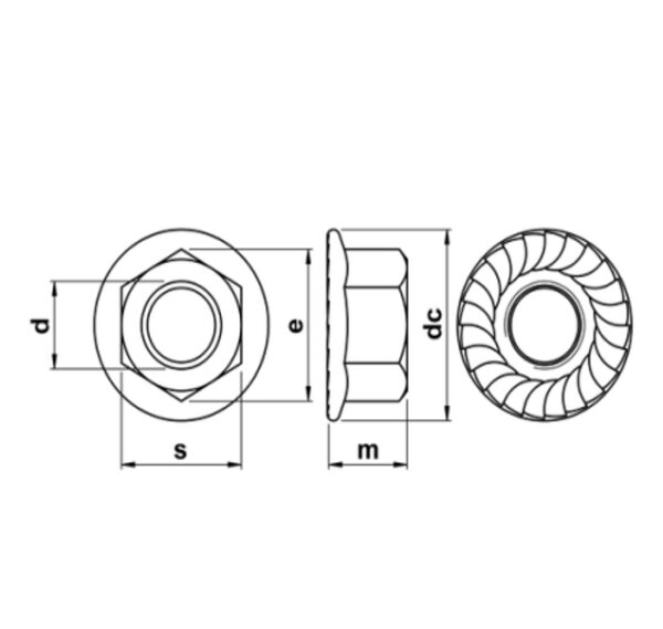 Flange Nuts Manufacturers in Ludhiana | Bhavya Industries