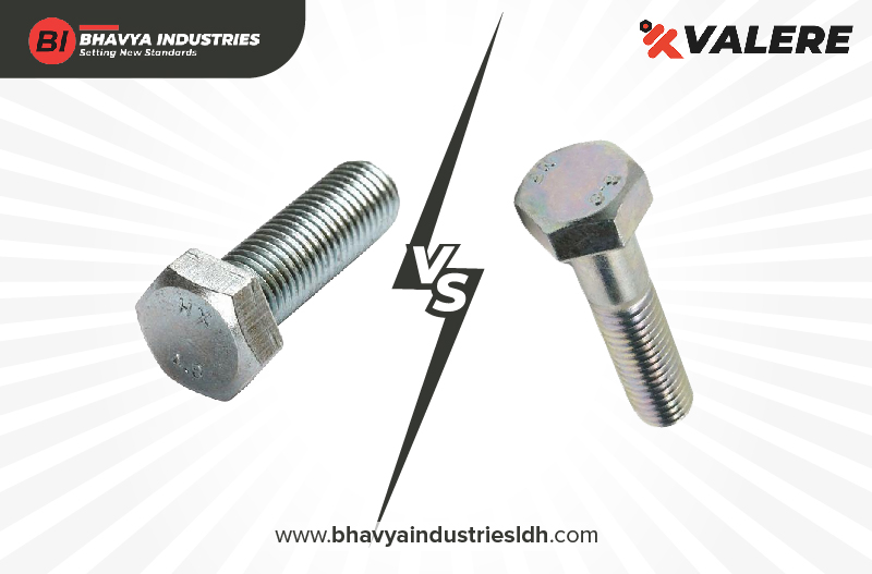 Half-threaded And Full-threaded Hex Bolts | Bhavya Industries