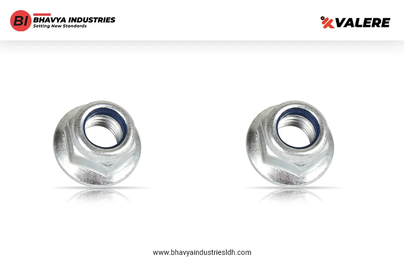 Flange Nylon Nuts | Bhavya Industries